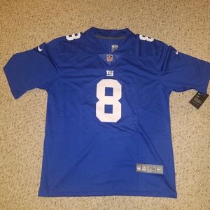 Jersey 8 giants new w tags daniel jones new york